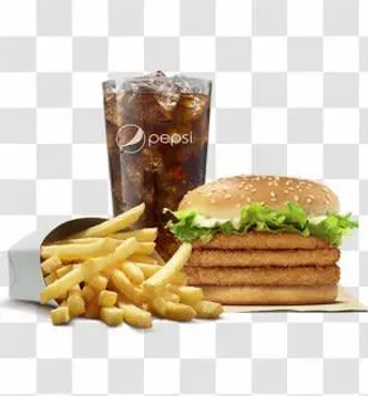 Meniu: burger king de pui, simplu