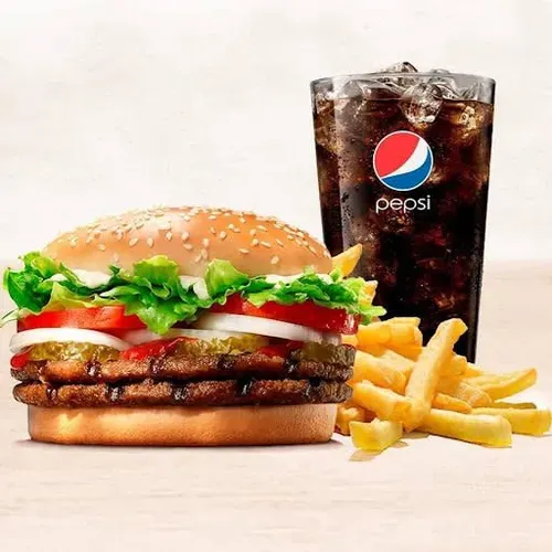 Meniu: burger de lux (vită), simplu